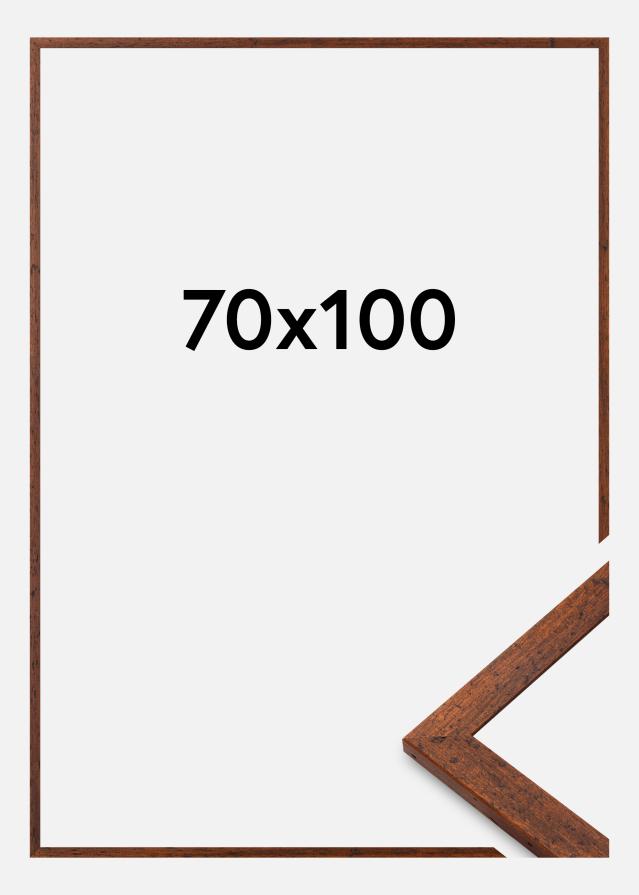 Cadre Humphrey Verre acrylique Marron 70x100 cm