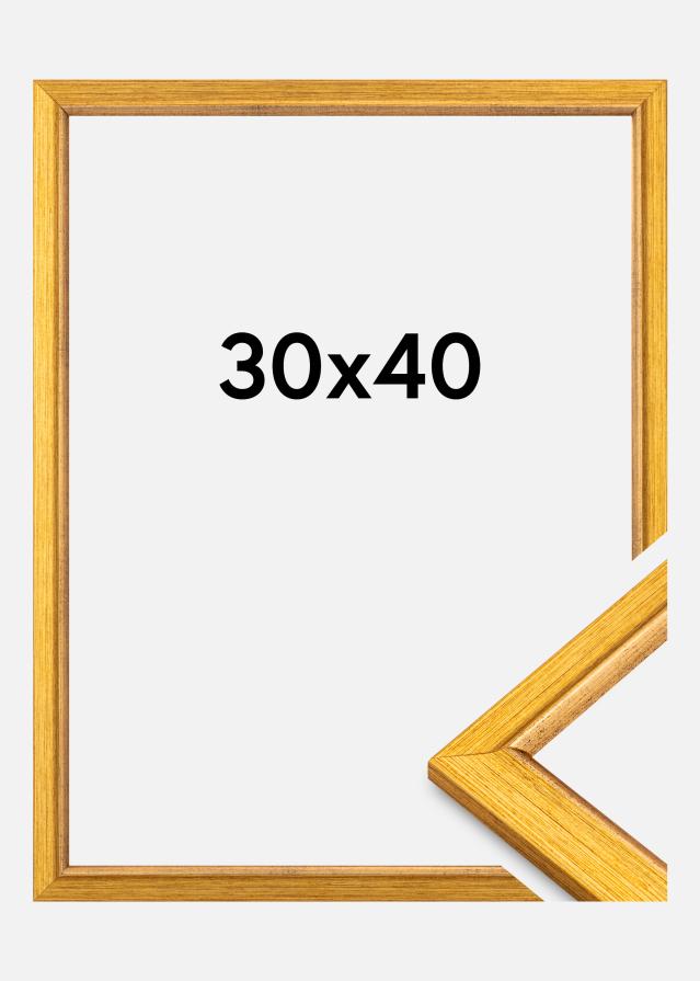 Cadre Marisa verre acrylique or 30x40 cm