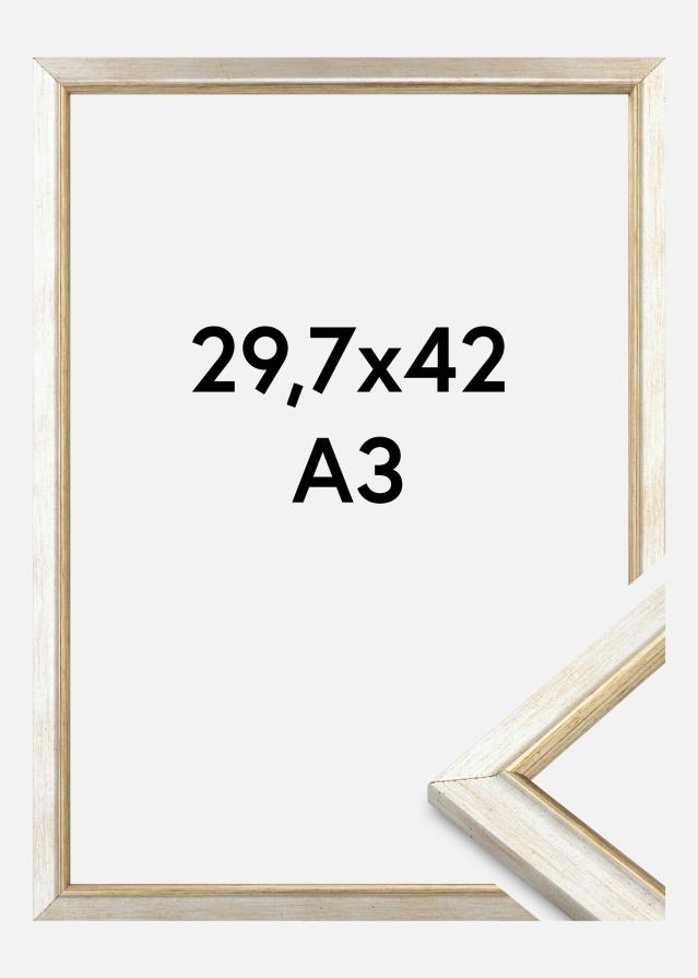 Cadre Marisa Verre acrylique Argent 29,7x42 cm (A3)