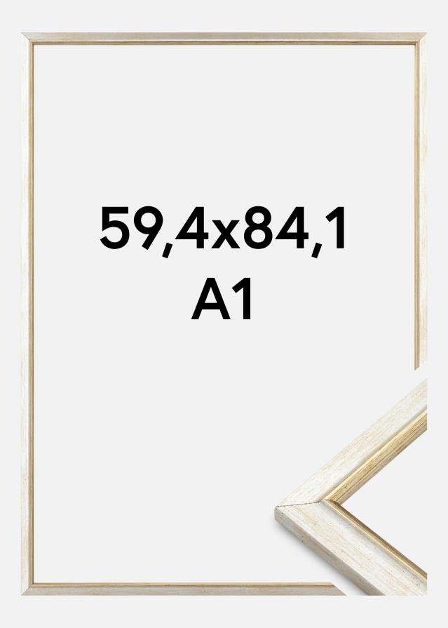 Cadre Marisa Verre acrylique Argent 59,4x84,1 cm (A1)