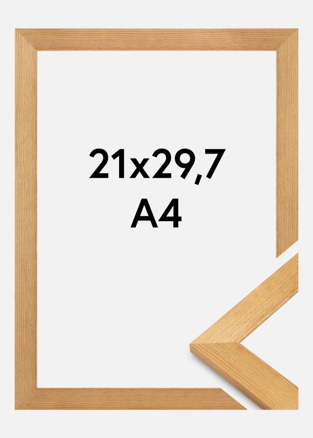 Cadre Sandra Verre Acrylique Chêne Massif 21x29,7 cm (A4)