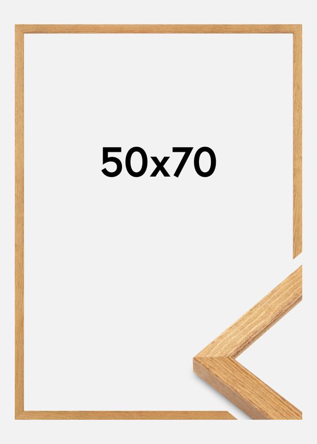 Cadre Tulipa Acrylique Chêne 50x70 cm