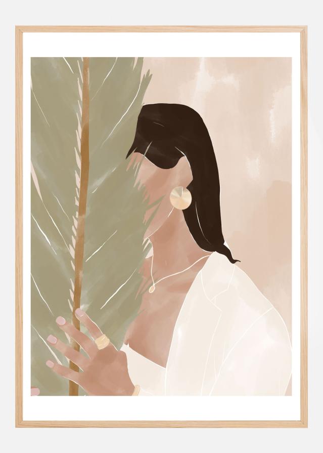 Plant Girl Poster