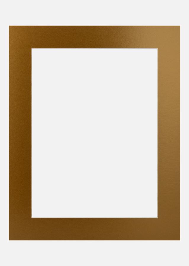 Passe-partout Gold Rush Metal (noyau blanc) A4 21x29,7 cm (14x19)