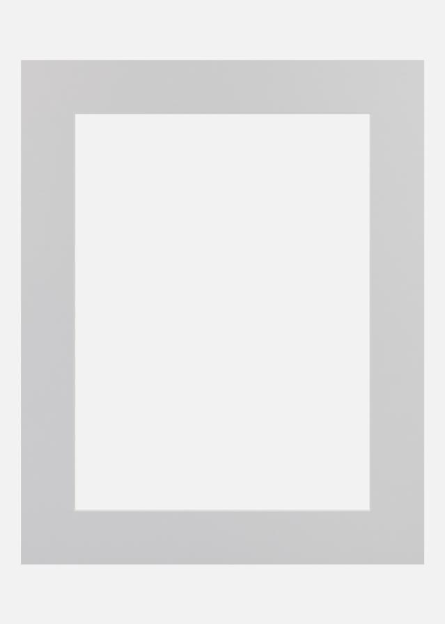 Passe-partout Glacier (noyau blanc) 24x30 cm (17x23)