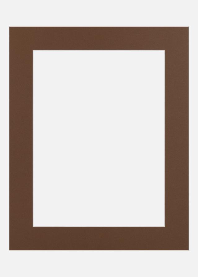 Passe-partout Milk Chocolate (noyau blanc) 40x50 cm (28,7x41 - A3)