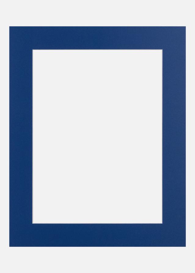 Passe-partout Flag Blue (noyau blanc) 50x70 cm (41x58,4 - A2)