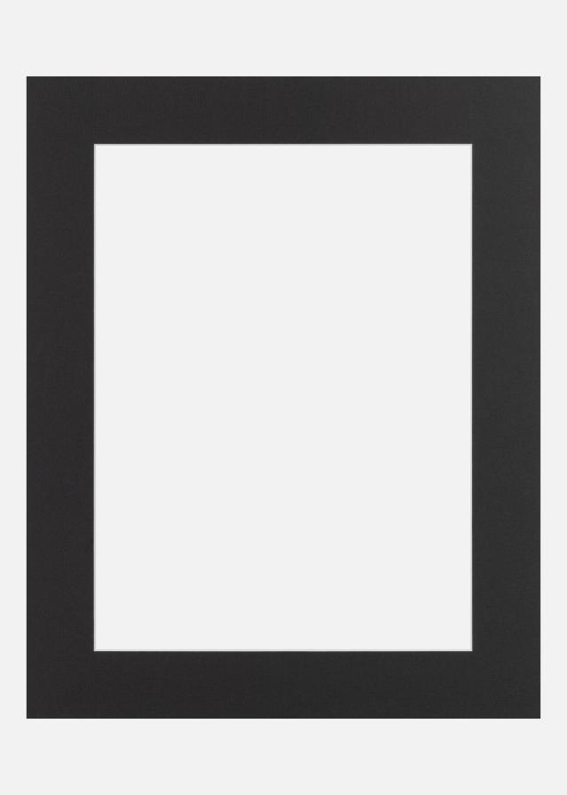 Passe-partout Dark Shale (noyau blanc) 20x20 cm (14x14)