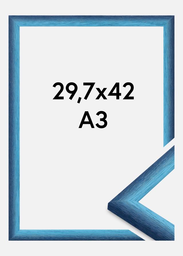 Cadre Cornwall Verre Acrylique Bleu Foncé 29,7x42 cm (A3)