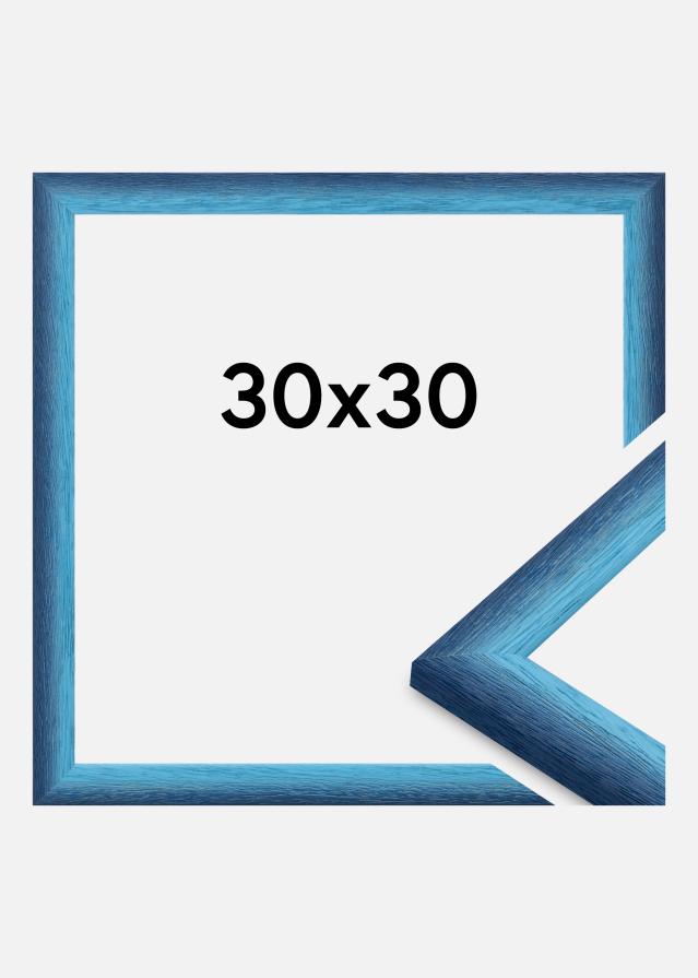 Cadre Cornwall Verre Acrylique Bleu Foncé 30x30 cm