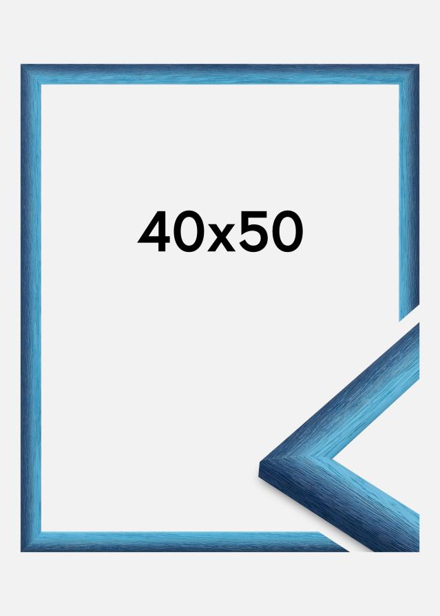 Cadre Cornwall Verre Acrylique Bleu Foncé 40x50 cm