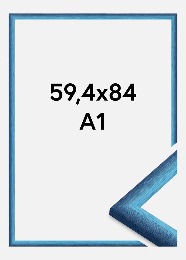 Cadre Cornwall Verre Acrylique Bleu Foncé 59,4x84,1 cm (A1)