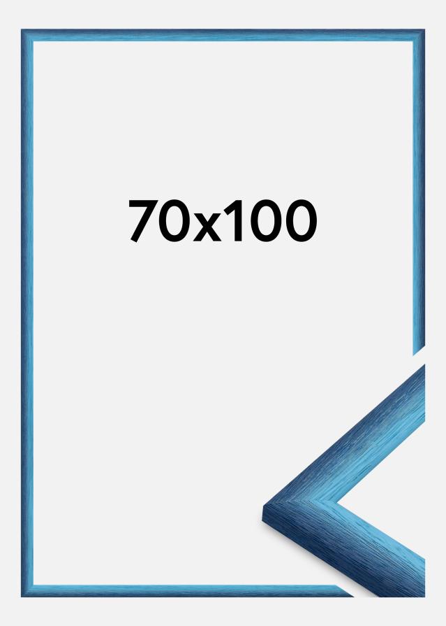 Cadre Cornwall Verre Acrylique Bleu Foncé 70x100 cm