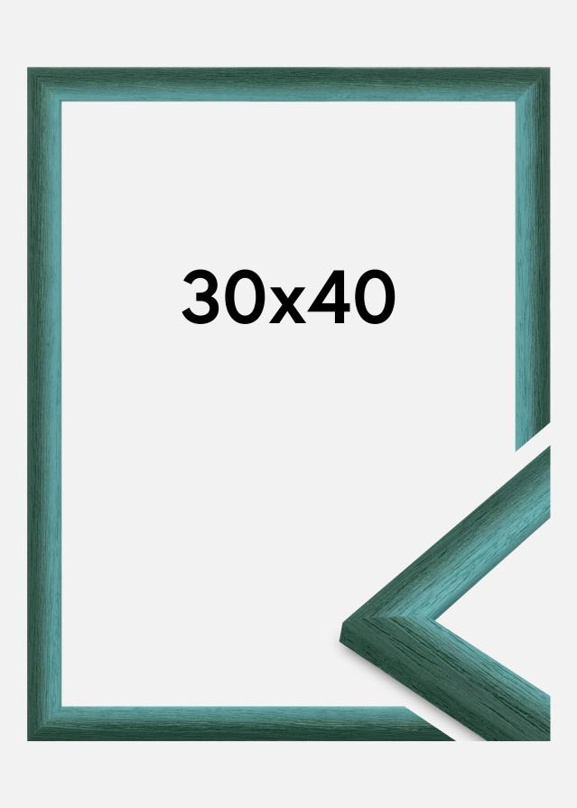 Cadre Cornwall Verre Acrylique Vert Foncé 30x40 cm