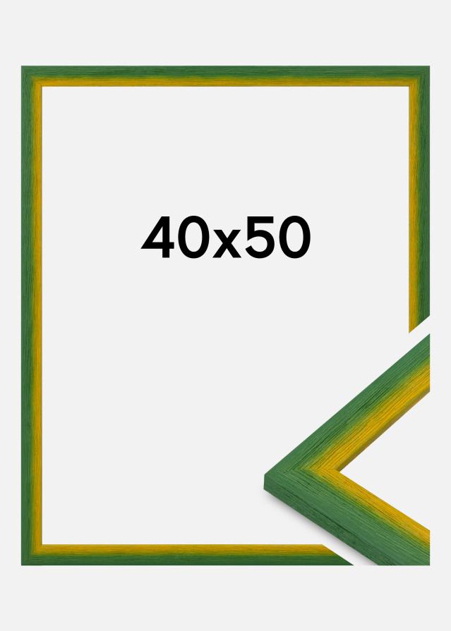 Cadre Cornwall Verre Acrylique Vert 40x50 cm