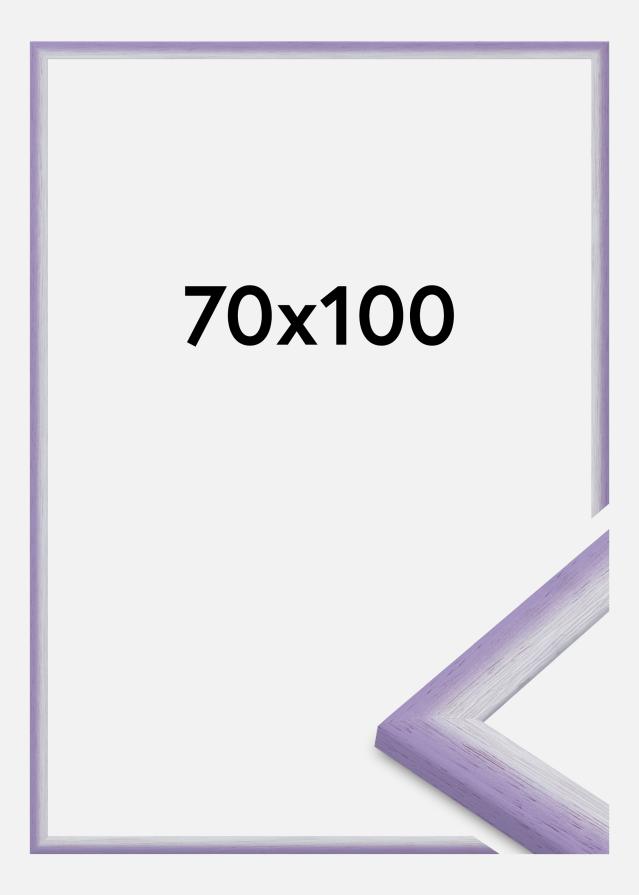 Cadre Cornwall Verre Acrylique Lilas clair 70x100 cm
