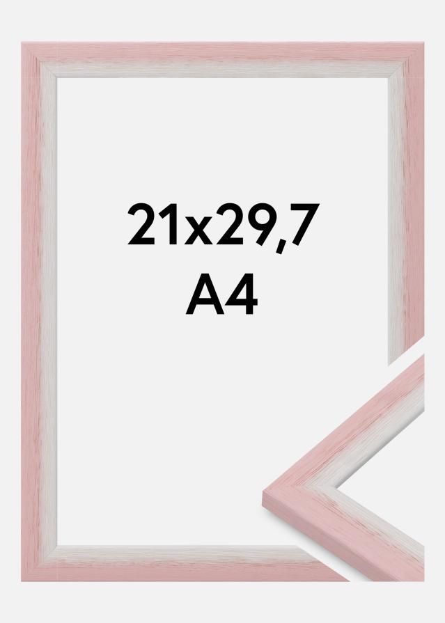 Cadre Cornwall Verre Acrylique Rose 21x29,7 cm (A4)