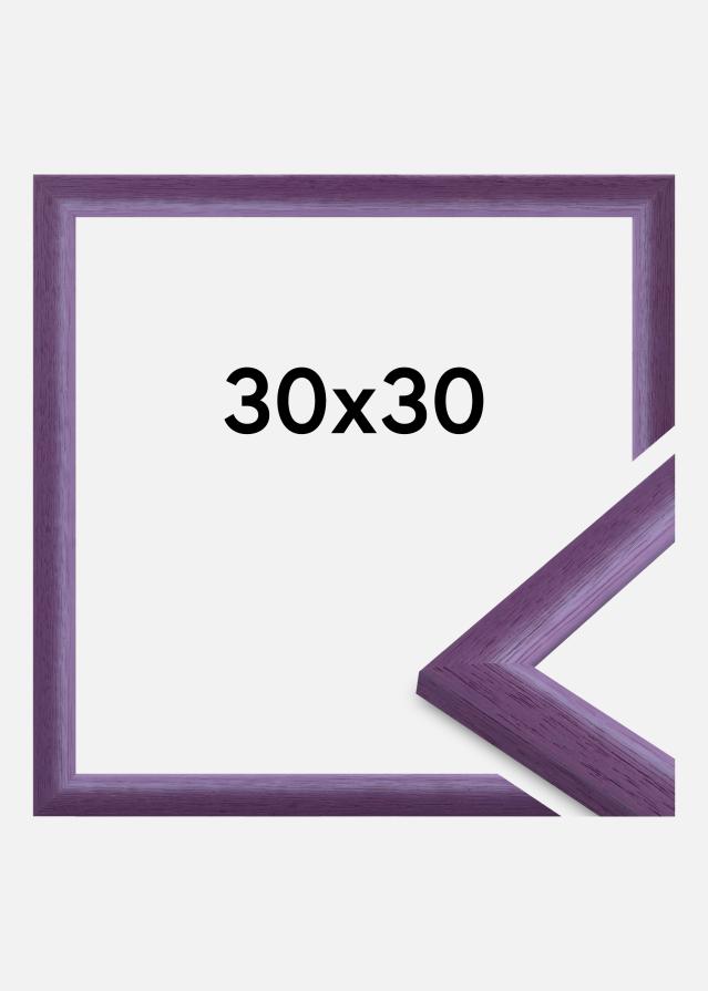 Cadre Cornwall Verre Acrylique Violet 30x30 cm