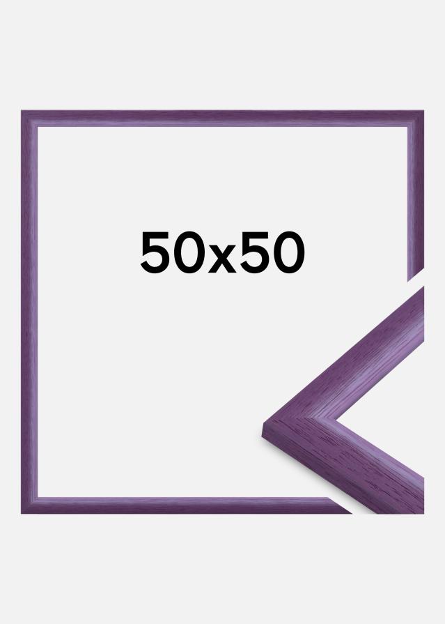 Cadre Cornwall Verre Acrylique Violet 50x50 cm