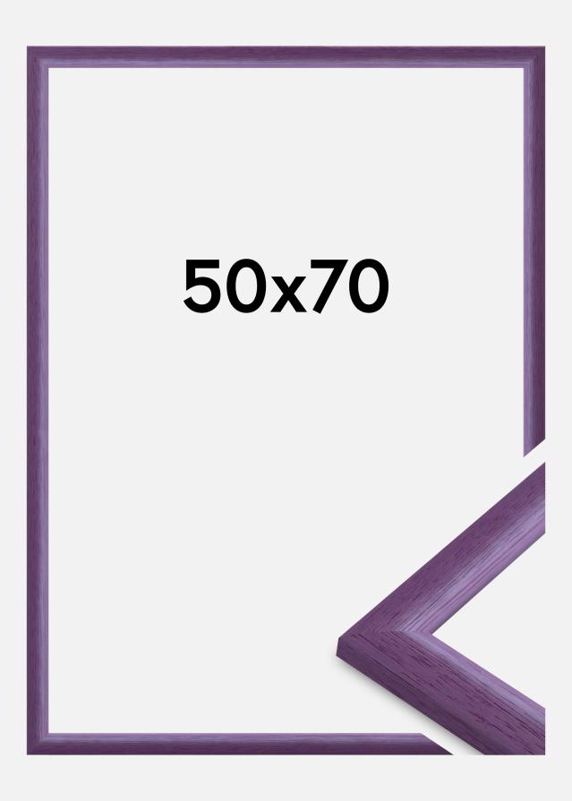 Cadre Cornwall Verre Acrylique Violet 50x70 cm