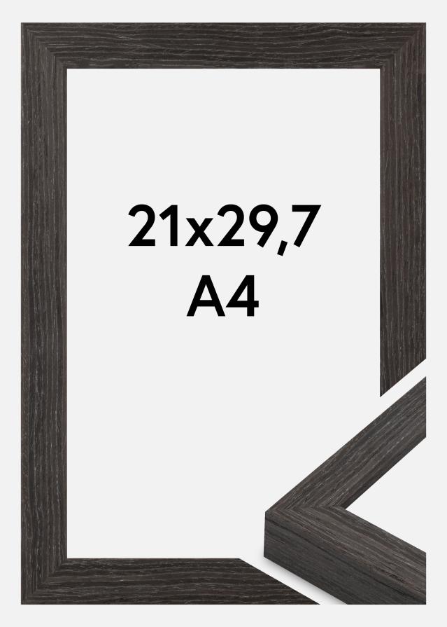 Cadre Cotswold Verre Acrylique Gris 21x29,7 cm (A4)