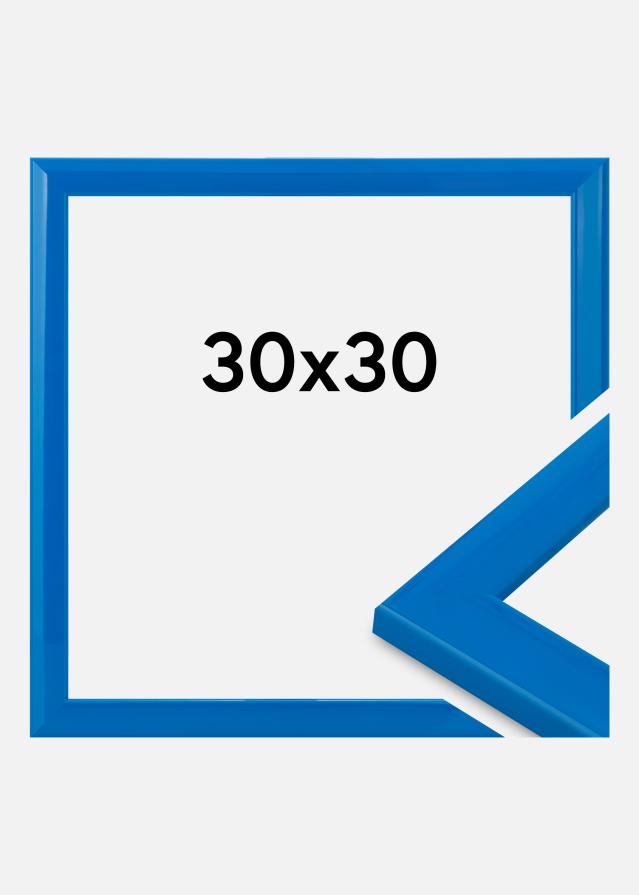 Cadre Dorset Verre Acrylique Bleu 30x30 cm