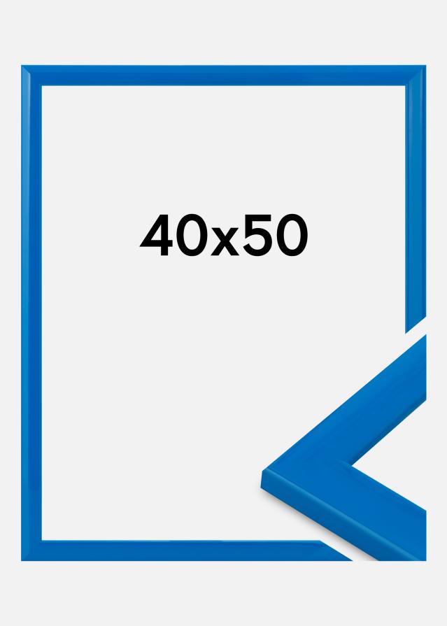 Cadre Dorset Verre Acrylique Bleu 40x50 cm