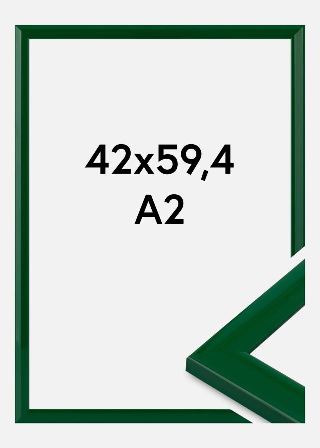 Cadre Dorset Verre Acrylique Vert 42x59,4 cm (A2)