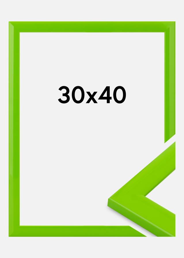 Cadre Dorset Verre Acrylique Vert clair 30x40 cm