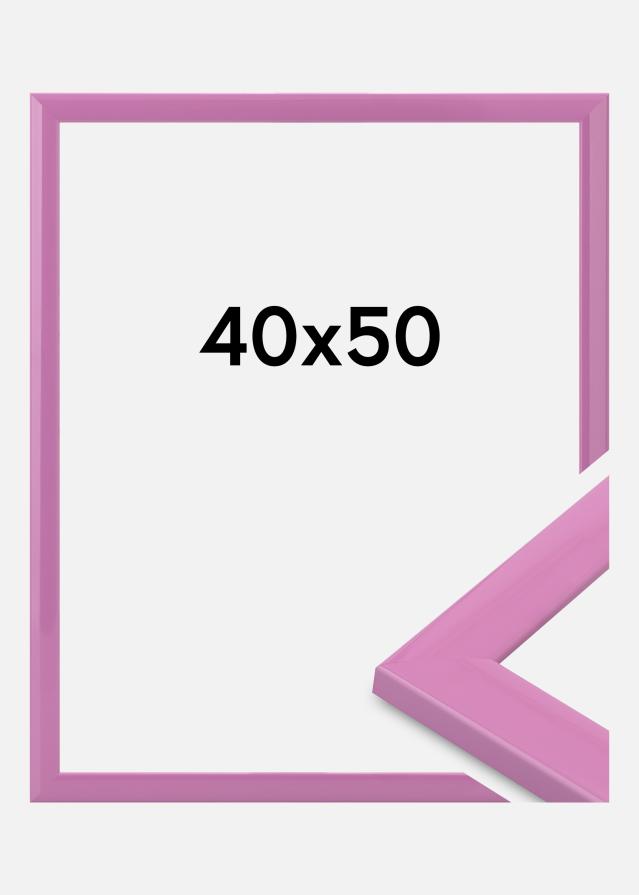 Cadre Dorset Verre Acrylique Rose 40x50 cm