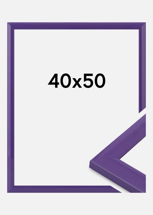 Cadre Dorset Verre Acrylique Violet 40x50 cm