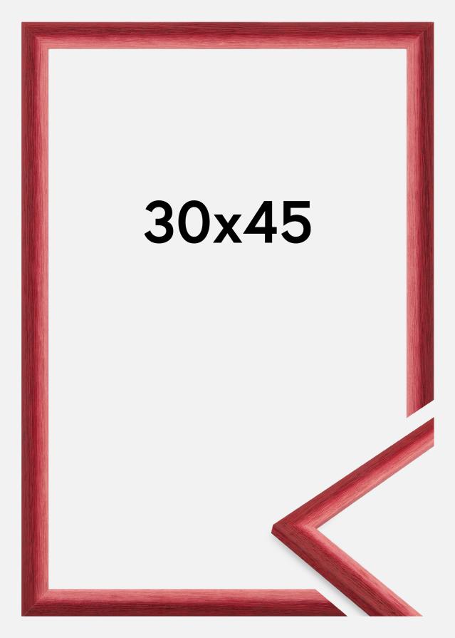 Cadre Cornwall Verre Acrylique Rouge Foncé 30x45 cm
