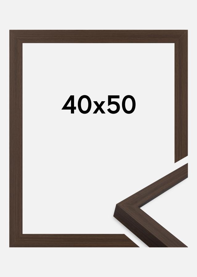 Cadre Wells Verre Acrylique Brun 40x50 cm
