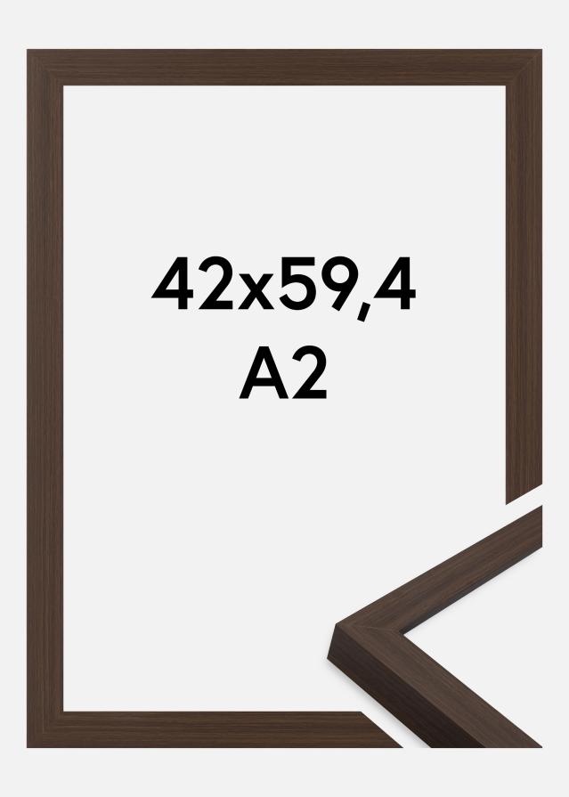 Cadre Wells Verre Acrylique Brun 42x59,4 cm (A2)