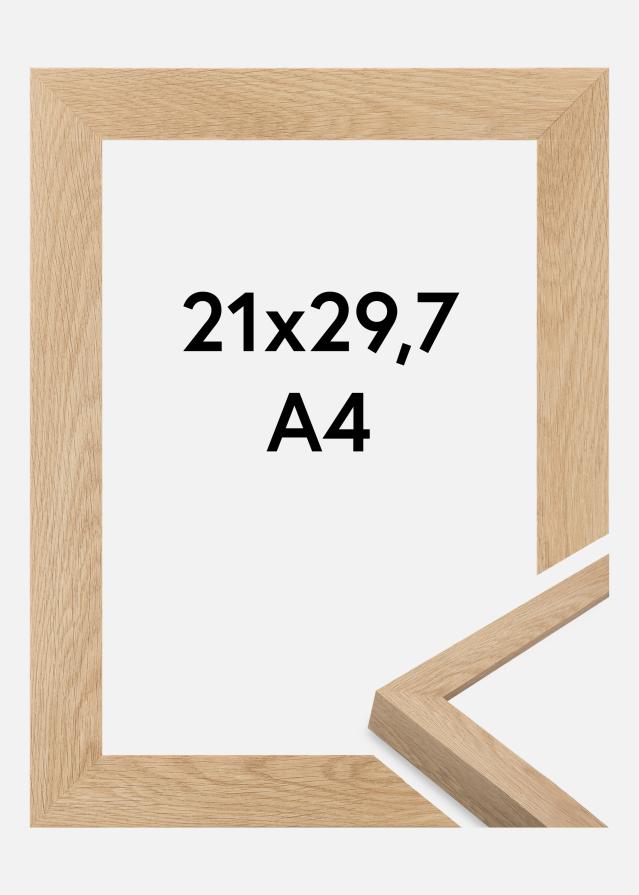 Cadre Wells Verre Acrylique Chêne 21x29,7 cm (A4)