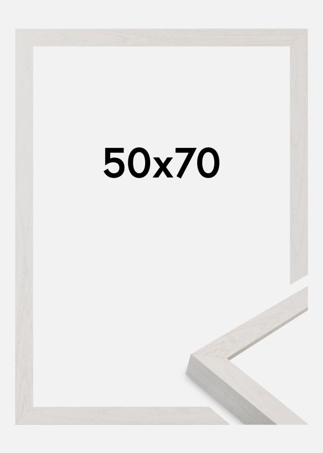 Cadre Wells Verre Acrylique Blanc 50x70 cm
