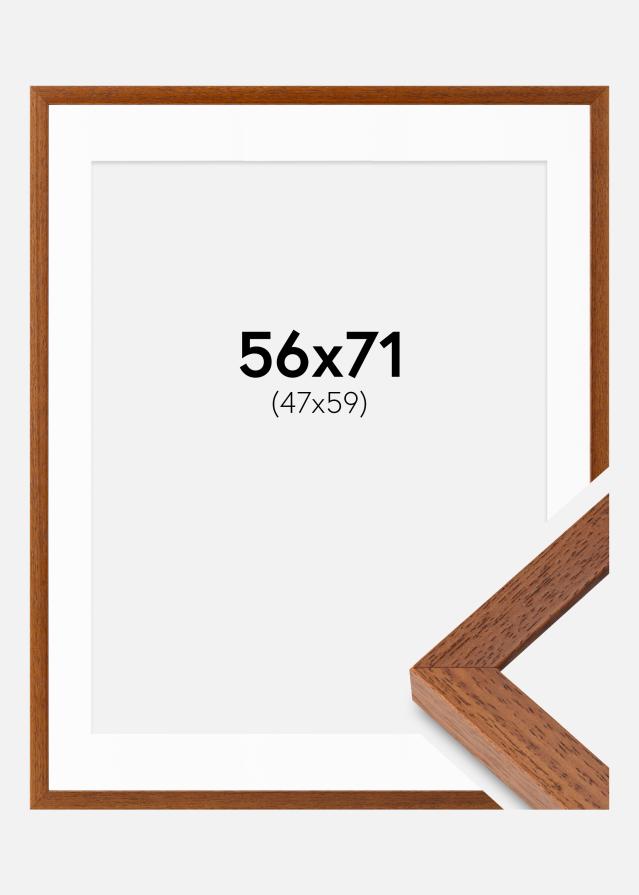 Cadre Hermes Livre 56x71 cm - Passe-partout Blanc 48x60 cm