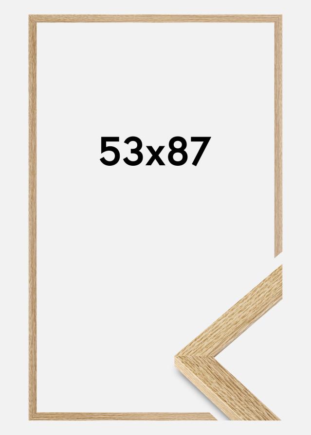 Cadre Selection Verre Acrylique Chêne 53x87 cm