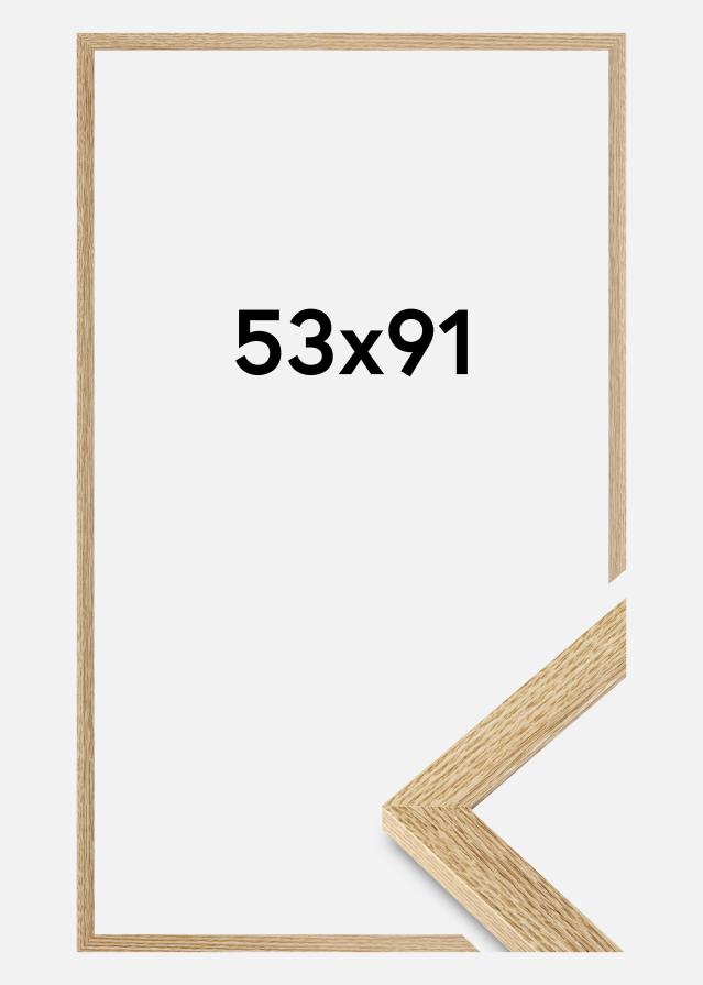 Cadre Selection Verre Acrylique Chêne 53x91 cm