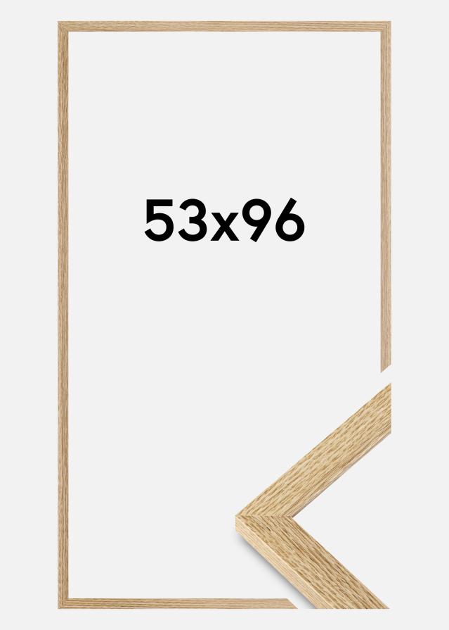 Cadre Selection Verre Acrylique Chêne 53x96 cm