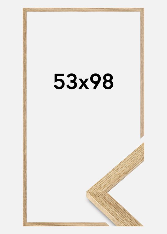 Cadre Selection Verre Acrylique Chêne 53x98 cm