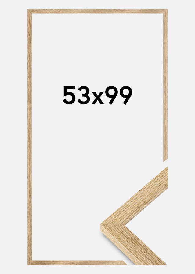 Cadre Selection Verre Acrylique Chêne 53x99 cm