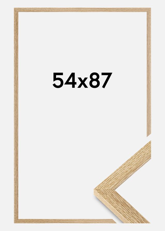 Cadre Selection Verre Acrylique Chêne 54x87 cm