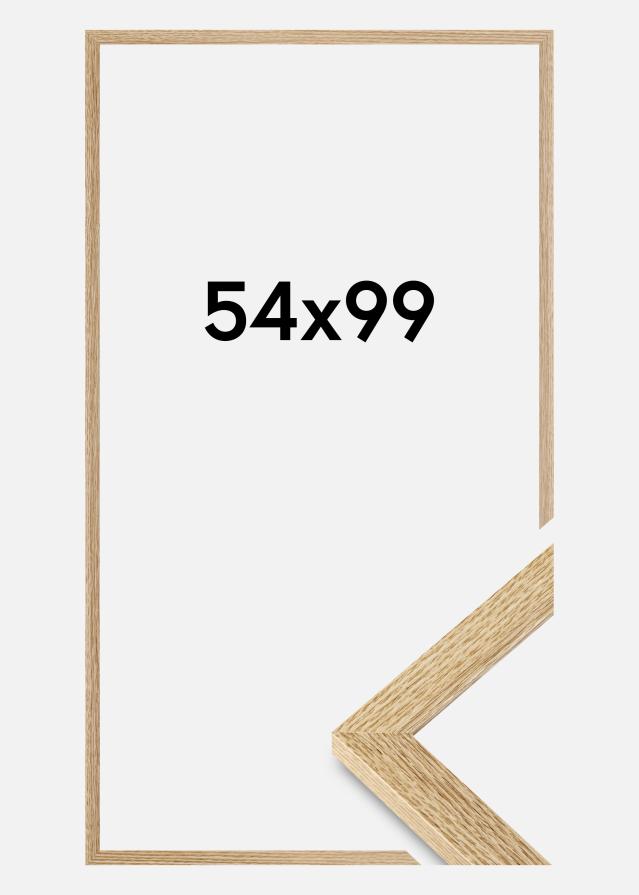 Cadre Selection Verre Acrylique Chêne 54x99 cm