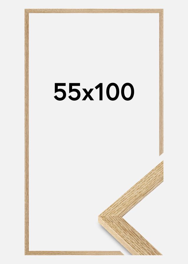 Cadre Selection Verre Acrylique Chêne 55x100 cm