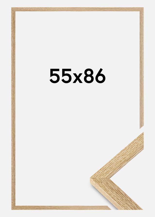 Cadre Selection Verre Acrylique Chêne 55x86 cm