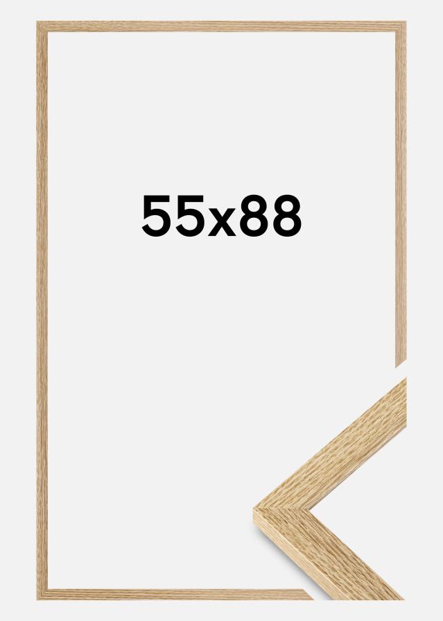 Cadre Selection Verre Acrylique Chêne 55x88 cm