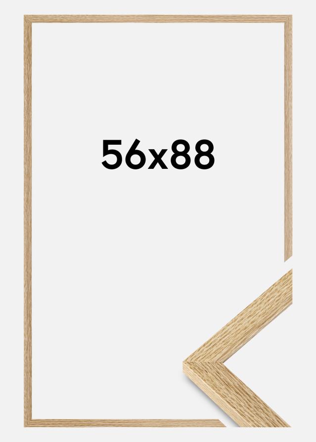 Cadre Selection Verre Acrylique Chêne 56x88 cm