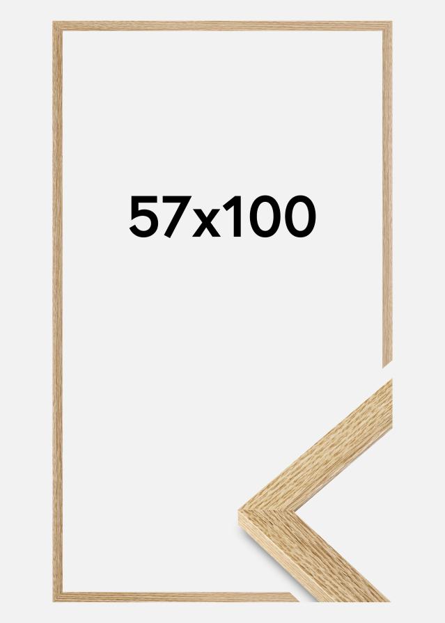 Cadre Selection Verre Acrylique Chêne 57x100 cm