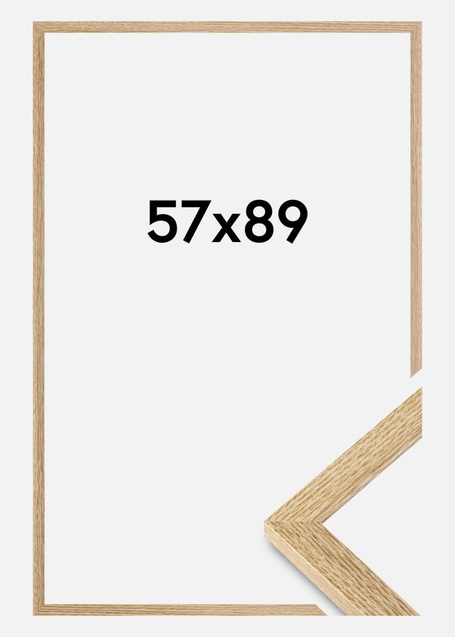 Cadre Selection Verre Acrylique Chêne 57x89 cm
